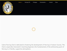 Tablet Screenshot of cobrafencing.com